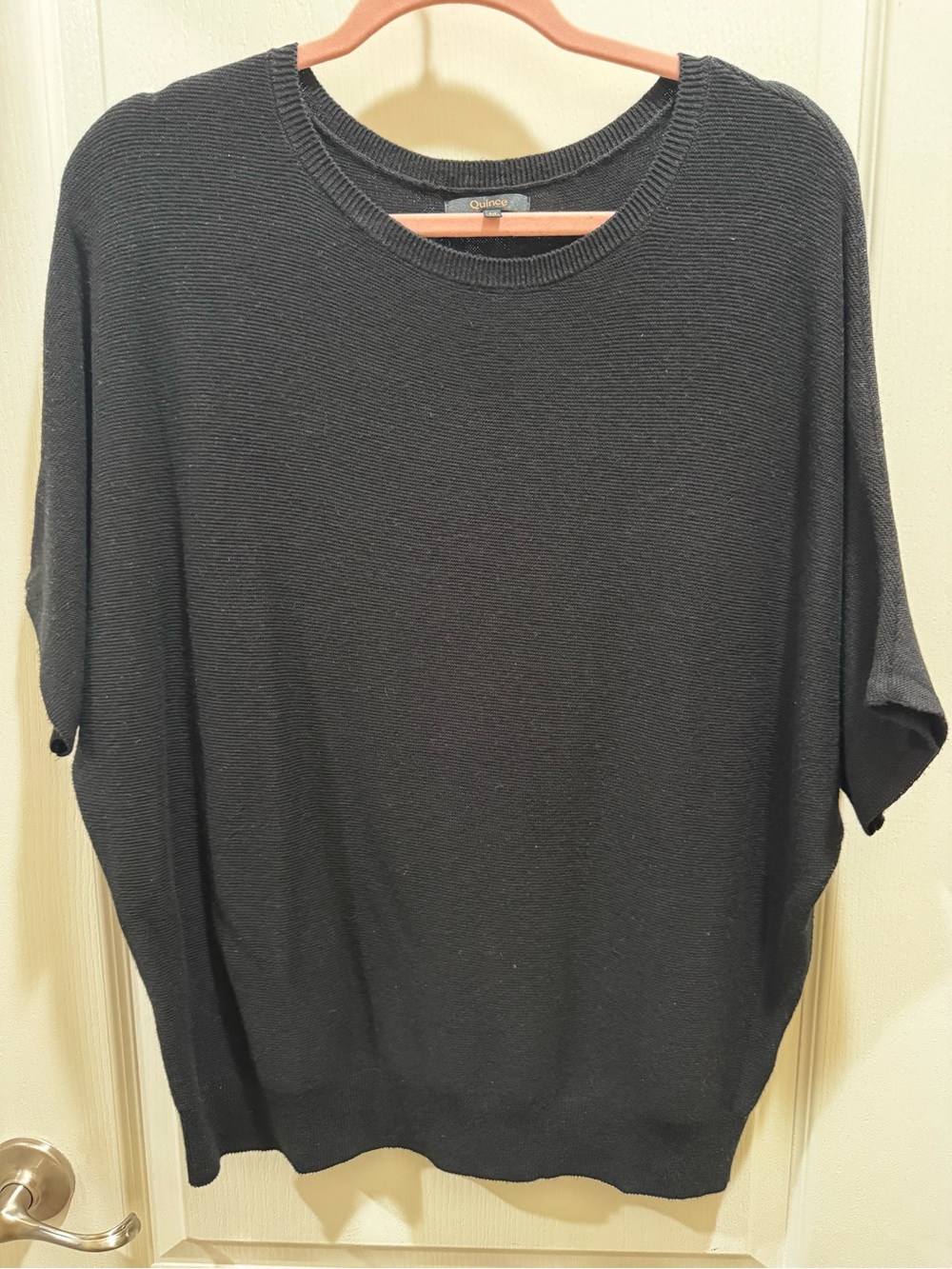 Women’s Black Crewneck Sweater - Classic Minimalist Style